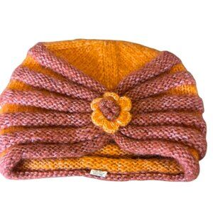 Nepal wool knit hat  OS